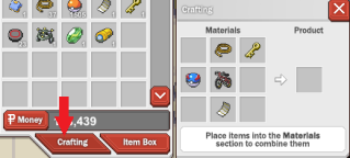 Interface de Criação
