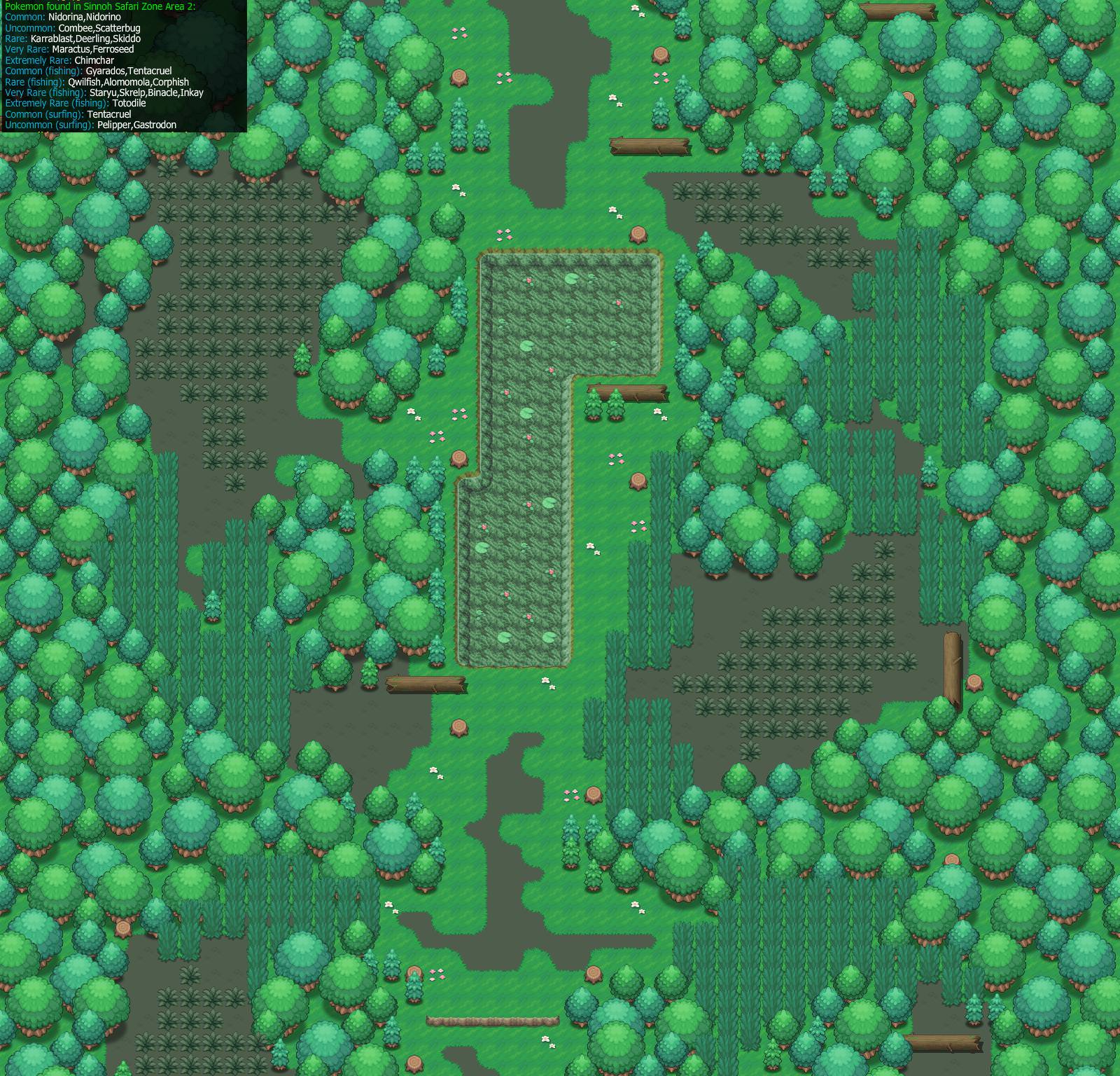 Safari Sinnoh - Zona 2